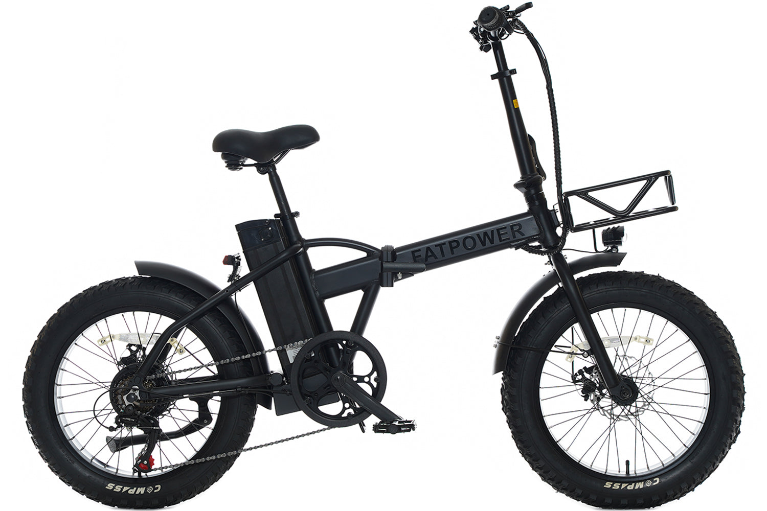 elektrische mountainbike fatbike Rivena Electric Fatbike S5 matt black – Rivena.nl
