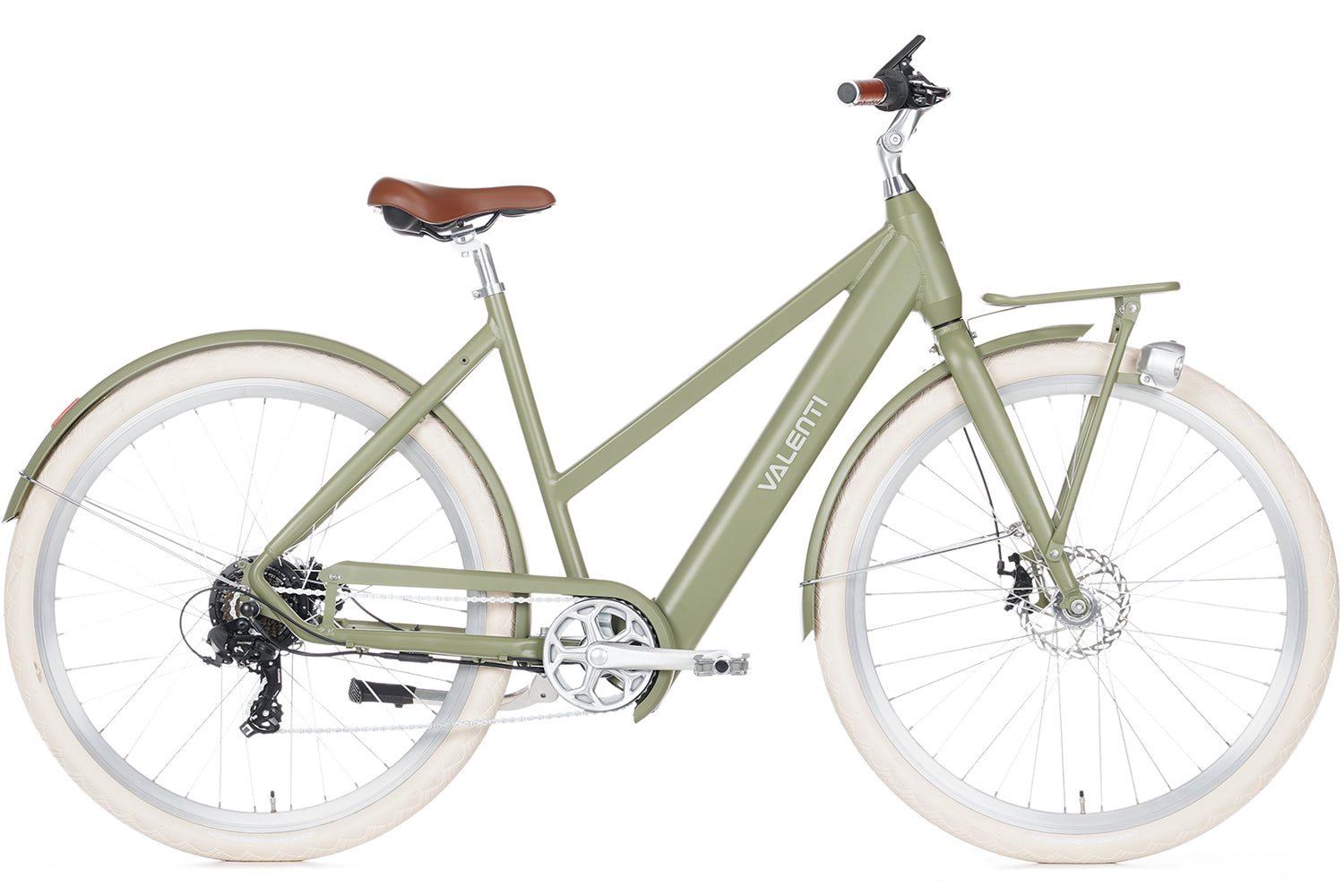 Valenti X5 Elektrische fiets dames Green – Rivena.nl