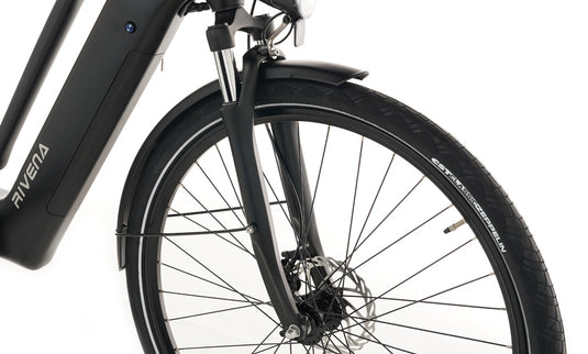 Rivena Advance D7 Elektrische damesfiets mat-zwart – Rivena.nl